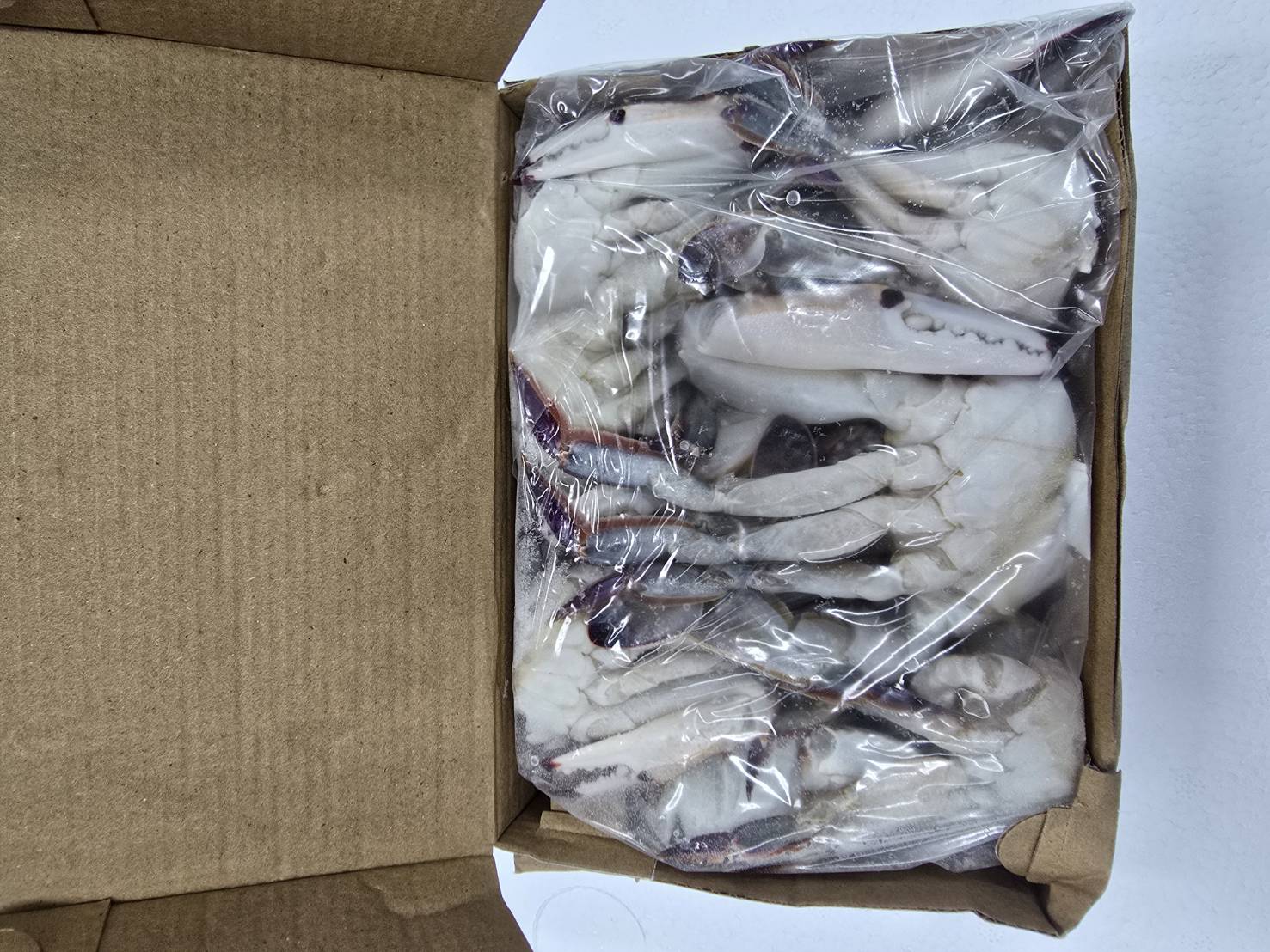 B137…냉동 절단 꽃게 L (10-14)…ปูม้าตัด L (10-14ea)