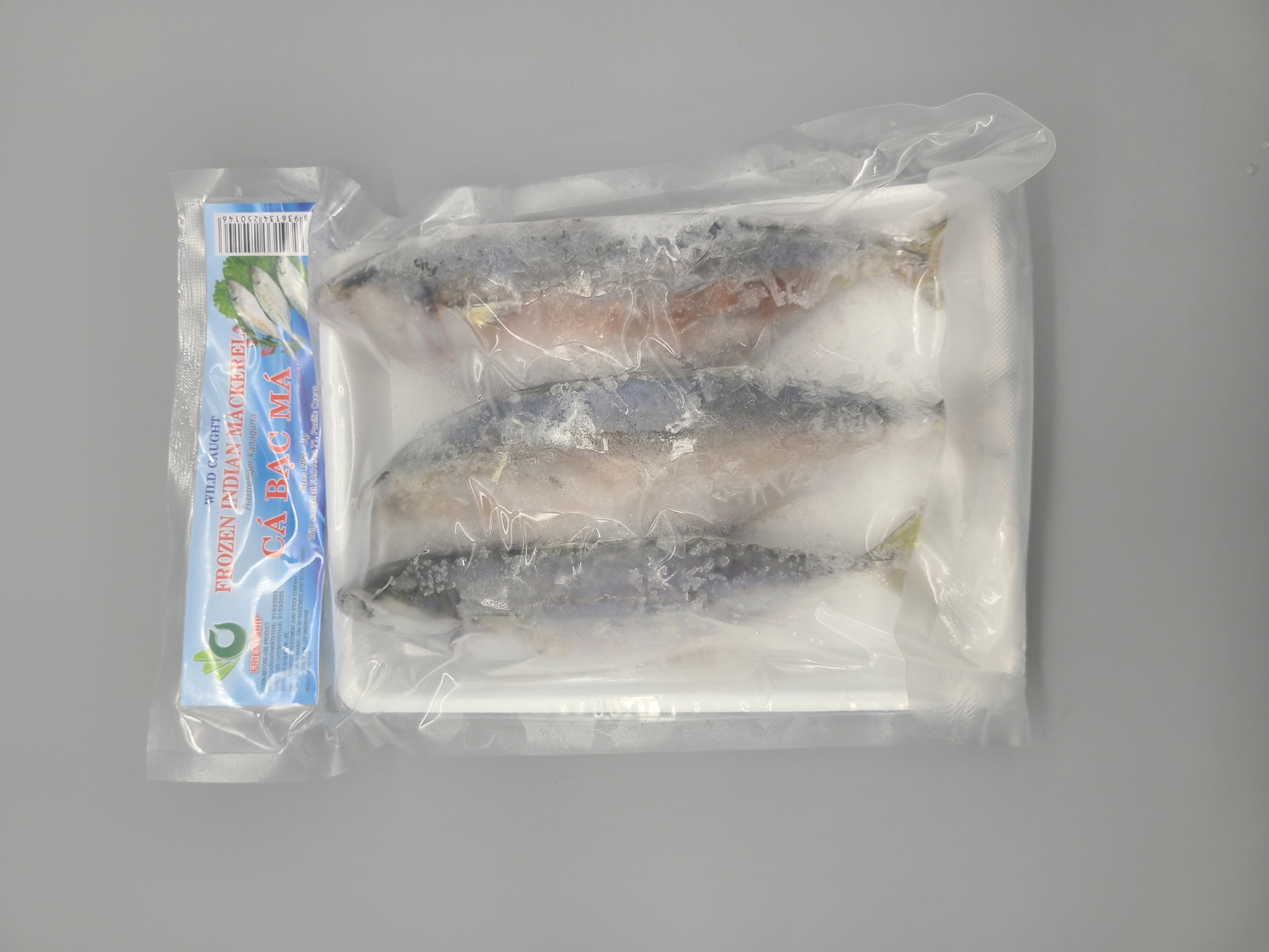 B149…냉동 고등어 3P 450g…ปลาทูสด 3P 450g