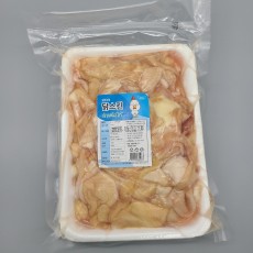 B76…냉동 닭스킨 700g…ผิวหนังไก่ 700g