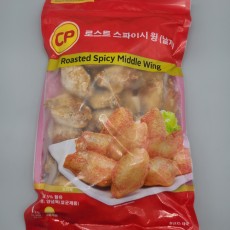 B84…냉동 로스트스파이시윙-날개 1kg…ปีกไก่cp 1kg