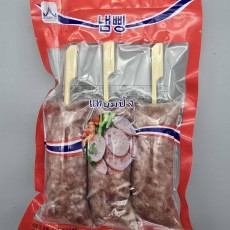 C38…냄삥센마이-냄삥꼬치 290g…แหนมปิ้งเสียบไม้ 290g