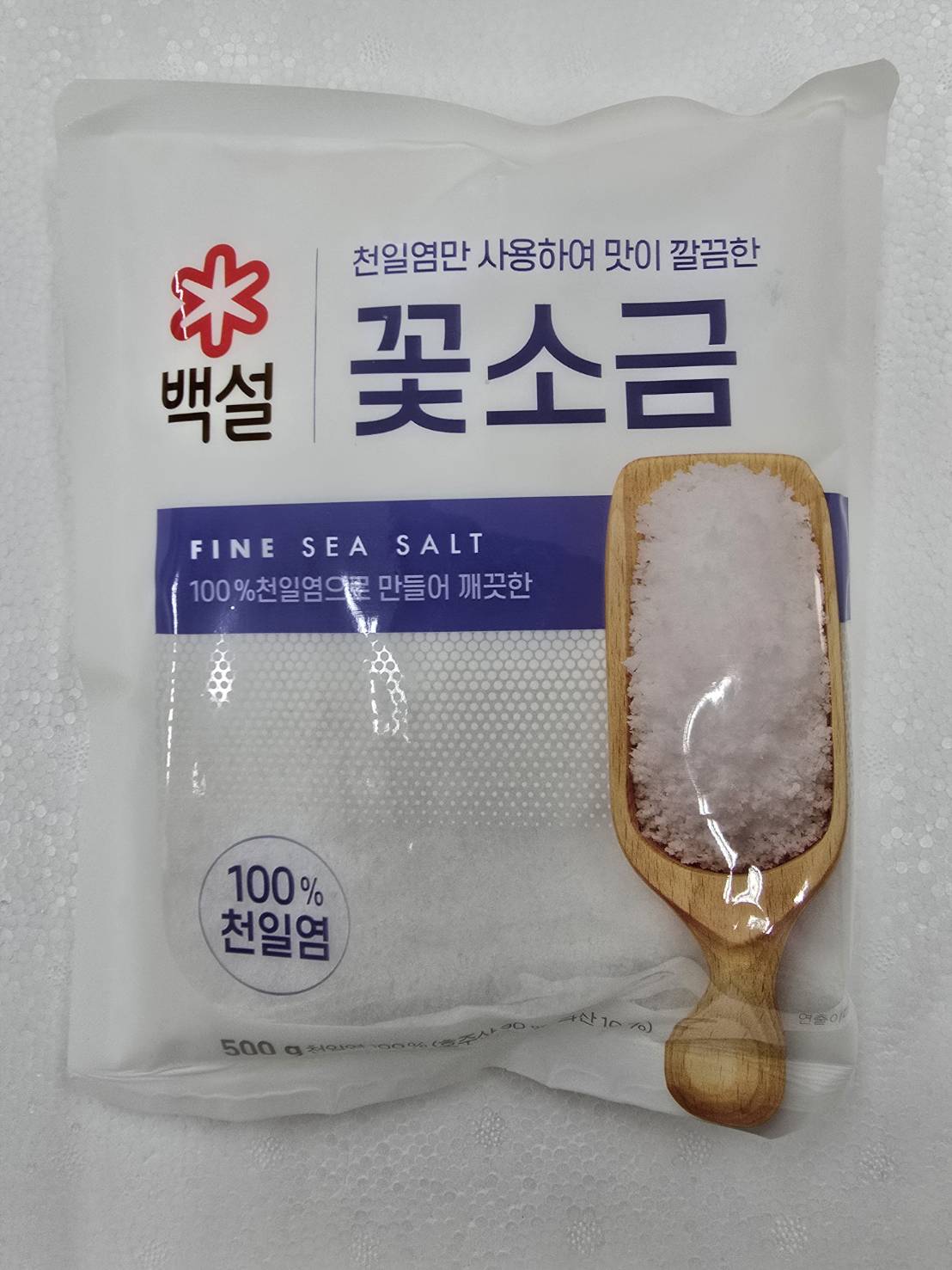 D132…꽃소금 500g…เกลือ 500g