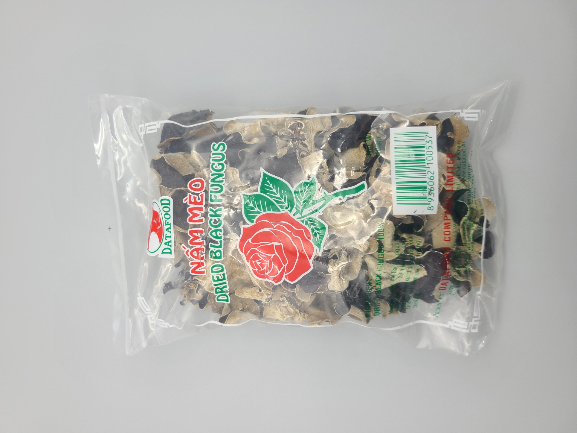 D214…목이버섯 100g…เห็ดหูหนูอบแห้ง 100g