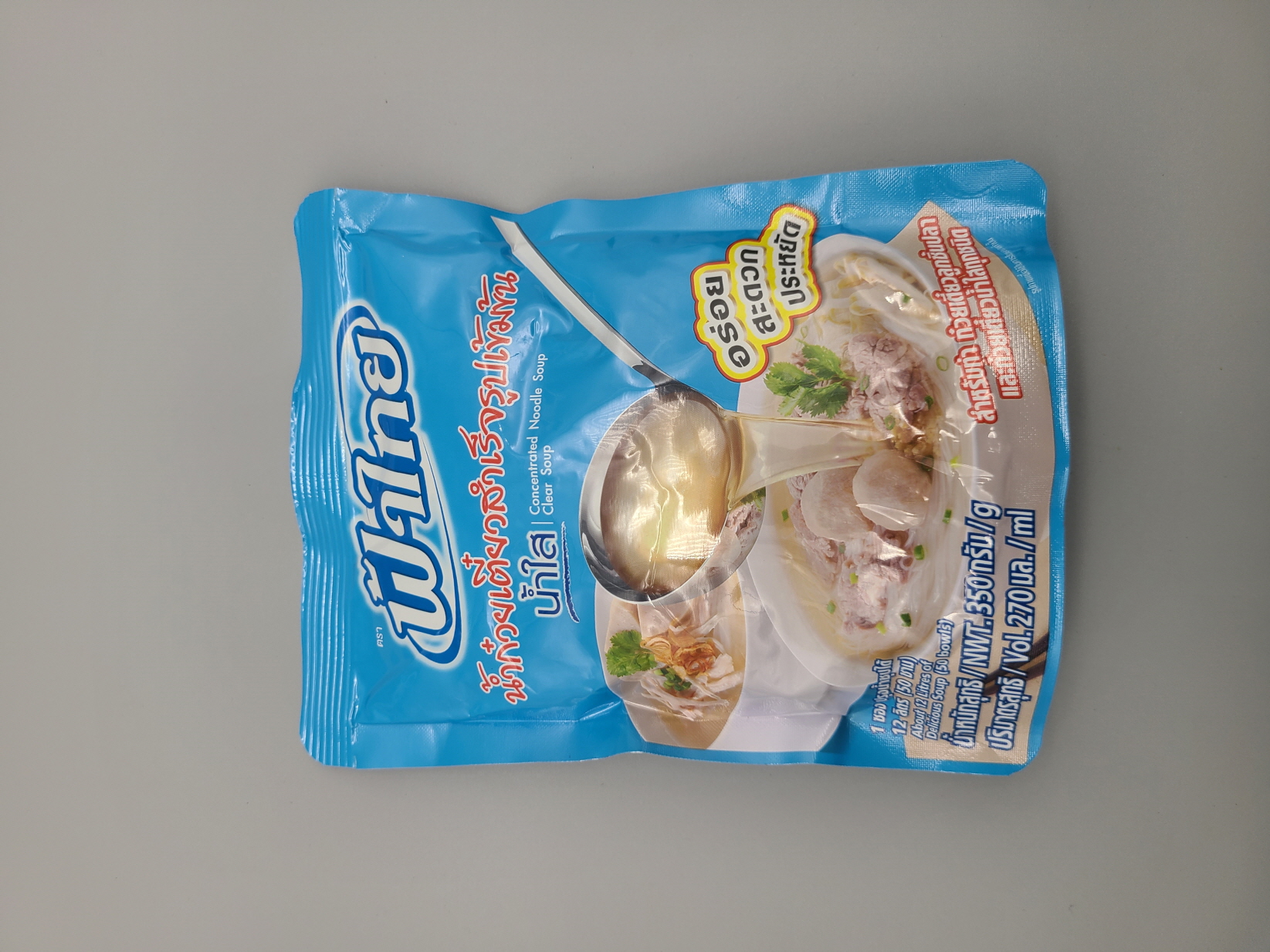 D221…고농축 클리어누들스프-파랑 350g…น้ำก๋วยเตี๋ยวน้ำใส 350g