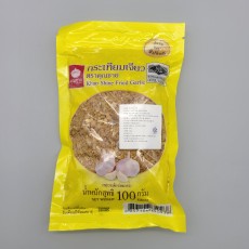 D91…마늘후레이크 100g-가티암찌아오…กระเทียมเจียว 100 g