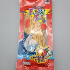 E106…빠센-빨강 80g…ปลาเส้นรสพริก 80g