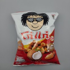 E128…고케 봉지 75g…โก๋แก่รสกะทิ 75g