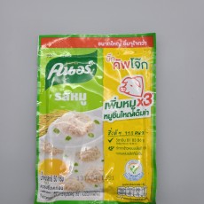 E51…돼지죽-봉지 50g…คนอร์โจ๊กหมู 50g