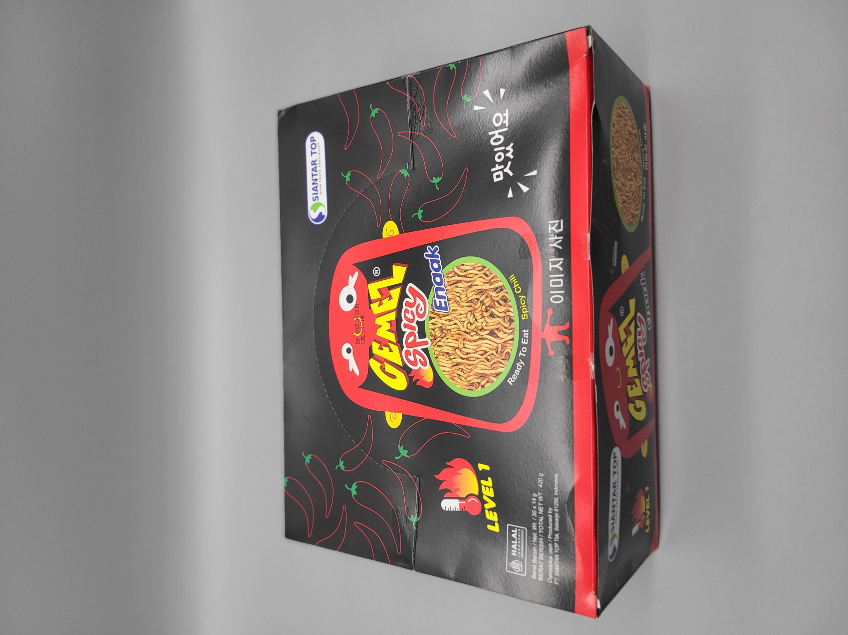 E86…에낙과자 1박스 420g…ขนมมาม่า 30 ซอง 420g