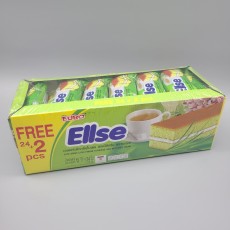 E89…코코넛케이크-녹색 박스 15g*24ea…เอลเซ่รสใบเตย 26ซอง 15g*24ea