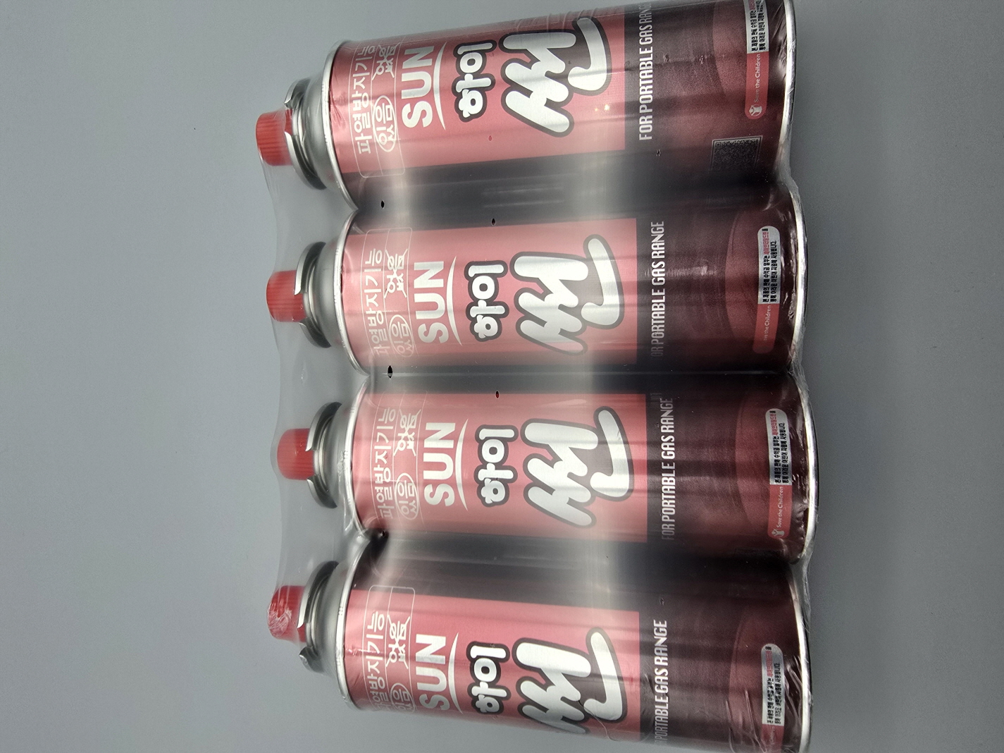 F87…부탄가스 4p…แก๊สกระป๋อง